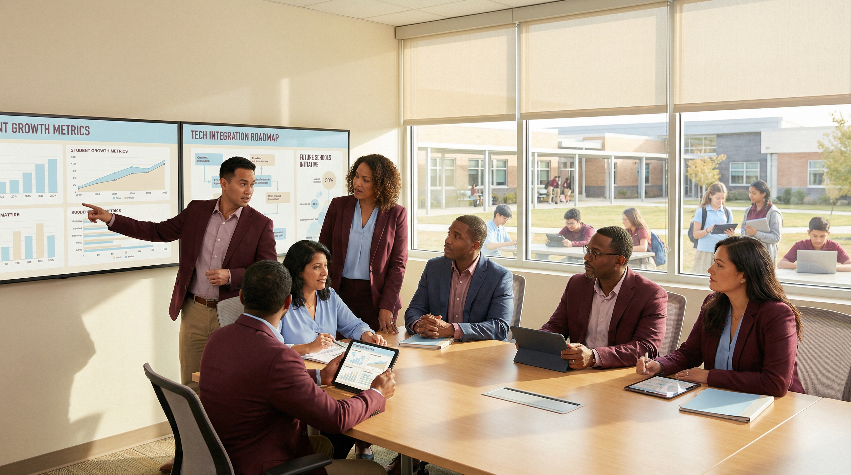 Strategic educational leadership and interconnected frameworks